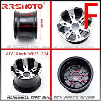 Rueda de 10” para GO Kart y Buggy en Aluminio