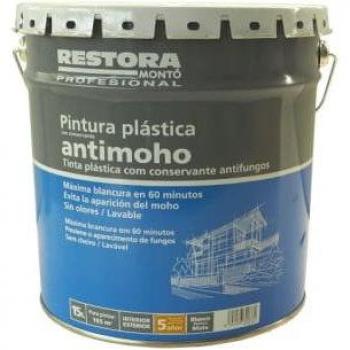 Tinta Plástica Mate Branca 15L com Ação Anti-Mofo