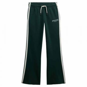 Superdry Damen-Flared Jogginghose mit Streifen – Sportmode
