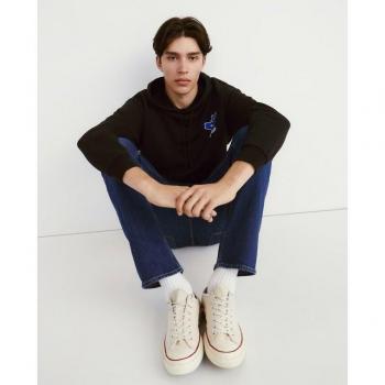 Sudadera Hugo Boss con Capucha Azul para Hombre