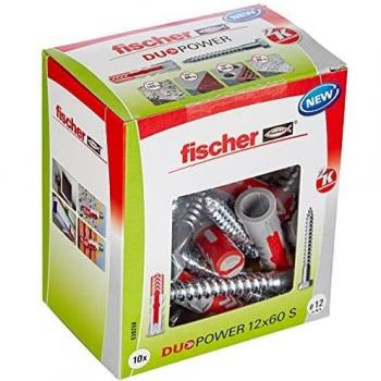 Fischer DuoPower 12 x 60 S Wall Plug with Screws