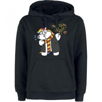 Chubby Unicorn Black Hoodie – 3XL