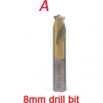 Wilin Taiwan Pneumatic Tools Spot Weld Drill, 6.5mm & 8mm Drill Bits