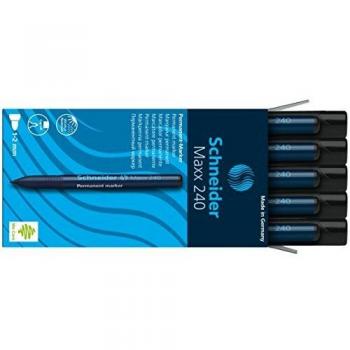 Schneider Marcatore Permanente Maxx 240 Nero 2 mm – 10 x