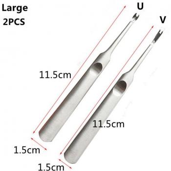 Leather Hole Punching Scraper