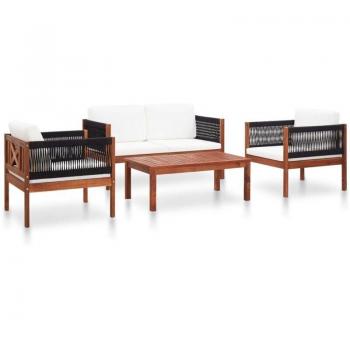 Set Ecológico de Muebles de Jardín con Madera de Acacia – Torana