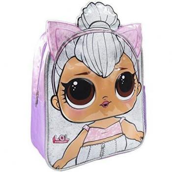 Mochila plateada LOL Surprise 31 cm Karactermania