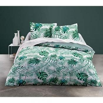 Tissu Couleur Vif Parure de Lit 220x240 cm