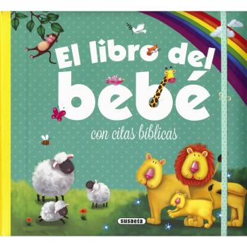 El libro del bebé con citas bíblicas (Tapa dura).