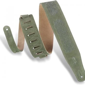2019 Levy's Green Celtic Embossed Strap