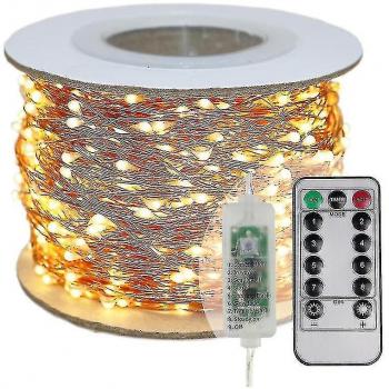 Feuilles lumineuses LED 10 m, contrôle multi‑couleurs