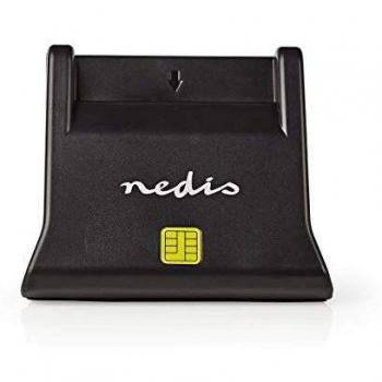 NEDIS Lecteur de Carte à Puce | Smart Card (ID) | Incluants: Logiciel | Horizontal (USB 3.0)
