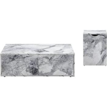Mesa Extensible “Cimento Plus” con Almacenamiento