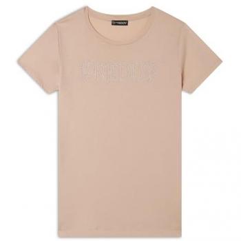 Freddy College Luxe T-Shirt für Damen – Jersey‑Logomodell