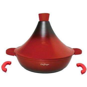 Cheffinger Induktions-Tajine Ø32cm aus Aluguss
