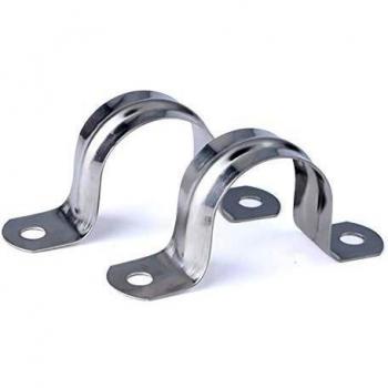 U‑Tubo Morsetto di Collegamento 10 mm, 20 Pezzi, Acciaio 304