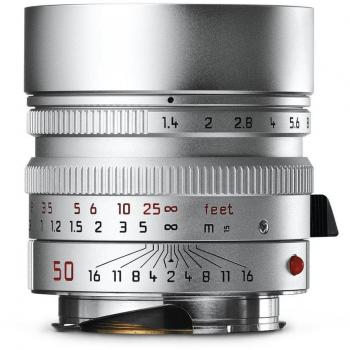 Leica 50mm f/1.4 ASPH. Summilux-M en Plata Anodizada