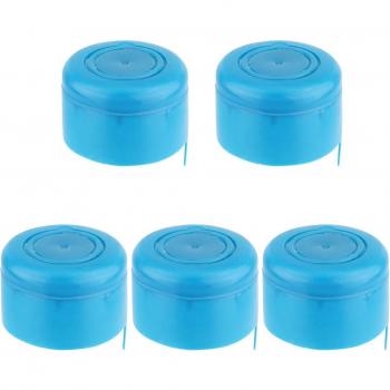 5Pcs Anti-Splash Caps for 55mm 3 and 5 Gallon Bottles
