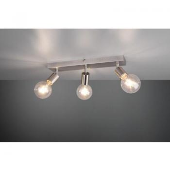 Trio Beleuchtung Vannes 3xE27 Nickel