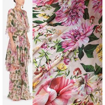 Summer Romance Petal Chiffon 145cm
