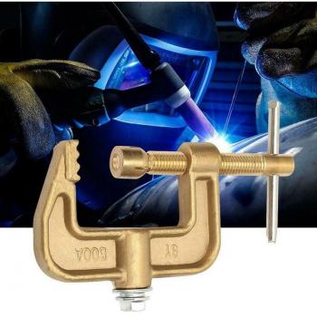 Durable 500A G Shape Ground Welding Clamp