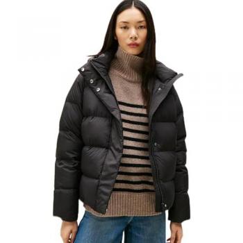 Tommy Hilfiger Damen Steppjacke in Schwarz, Größe XL