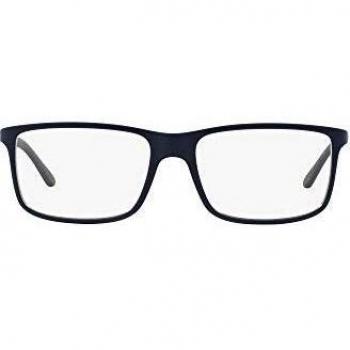 Luxottica Polo Ralph Lauren PH2126 Herren-Brille inkl. Gläser Vollrand Rechteckig Kunststoff-Gestell 53mm/16mm/145mm, blau