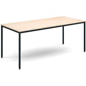 DAMS Configurable Dining Surface 1800 GF with Natural Wood Finish (80x180x72.5 cm size)