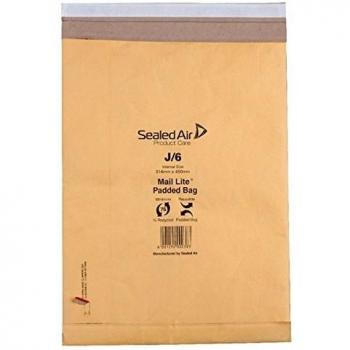 Gold MailLite Padded Post Bag – Peel & Seal (314×450 mm) – 50‑Piece Set