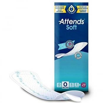 Attends Soft 0 Ultra Mini Absorbants 28 pièces