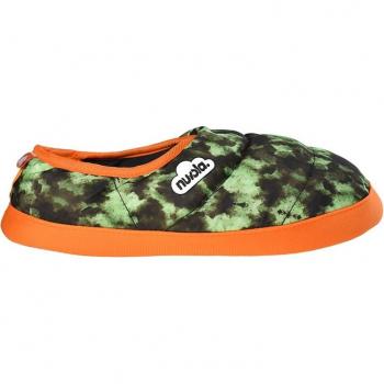 Zapatillas de casa cerradas unisex Nuvola con suela de goma antideslizante y acolchado verde 40-41