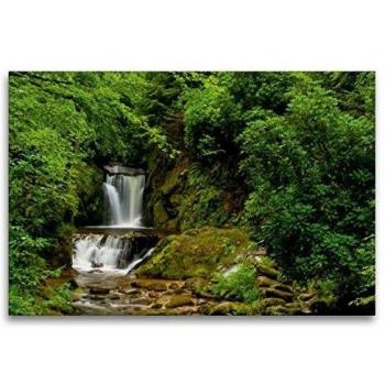 Calvendo „Geroldsauer Wasserfall“ – Textil‑Leinwand Druck 120 × 80 cm