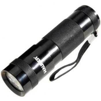 Linterna led de mano de aluminio a pilas (3 aaa) 45 lumenes 9 leds