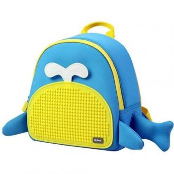 Pixel Wal Rucksack Blau/ Gelb – Upixel Kids Edition