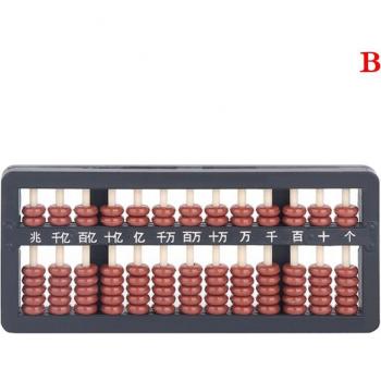 1/12 Dollhouse Wooden Chinese Abacus Model Toy