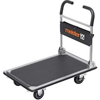 Plateforme de chariot Meister 300 kg – pliable – espace de rangement en acier