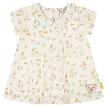 Libellencreme-Glanzkleid Steiff