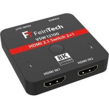 Interruttore HDMI 2.1 FeinTech VSW12100 2 In 1