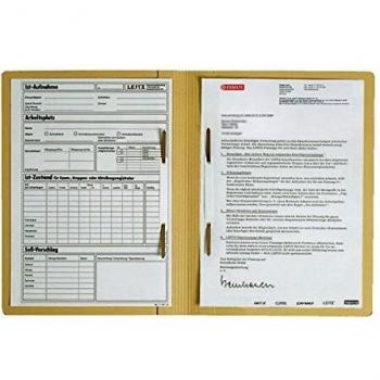 Leitz Cartellina a Due Pieghe A4 Manilakarton 320 g/m² 50 Pz