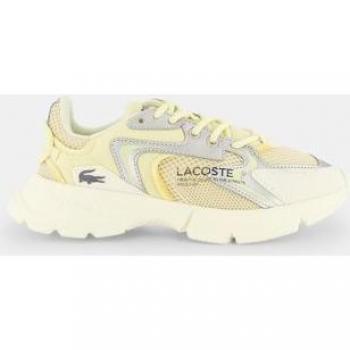 Chaussures Lacoste L003 NEO Juvénile Palette Jaune Clair Argentée 35
