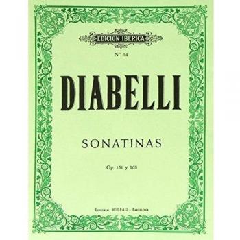11 sonatinas para piano, op.151 y 168.