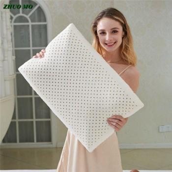 Oreiller cervical en latex naturel 60x40cm