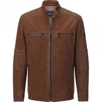 Babista Lederjacke BELLASTILO, cognac, Herren, Größe 54