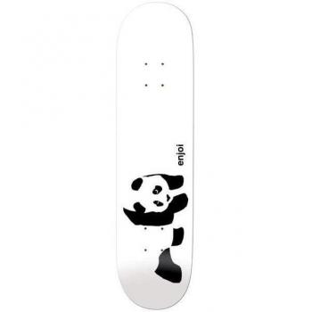 Enjoi Whitey Panda R7 8” Deck – White & Black Graphic