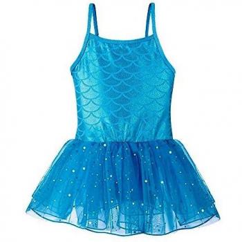 Kidsparadisy Sleeveless Tulle Dance Leotard