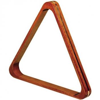 Triangle de perche en laiton et bois 57,2 mm Marron