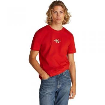 Polo Calvin Klein Jeans Rosso Monologo J30J325649