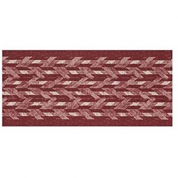 Linea Emotive: Tappeto Tessuto Wool Rosso 57x320