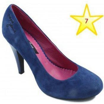 Chaussures à talons bleus pour jeunes Pepe Jeans