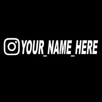 Vinilo Personalizado para Instagram y Facebook